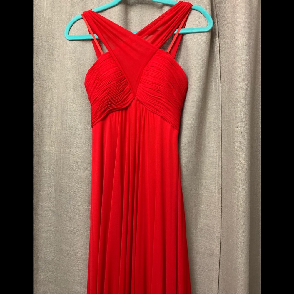 Red dress